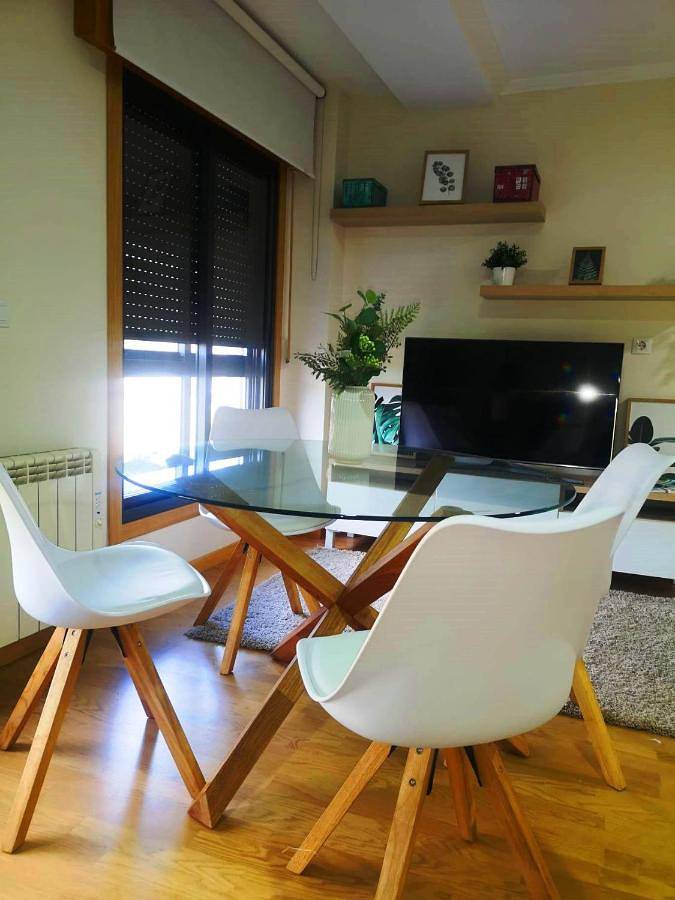 Apartamento para 4 personas, con vistas, Se admiten mascotas en Porriño