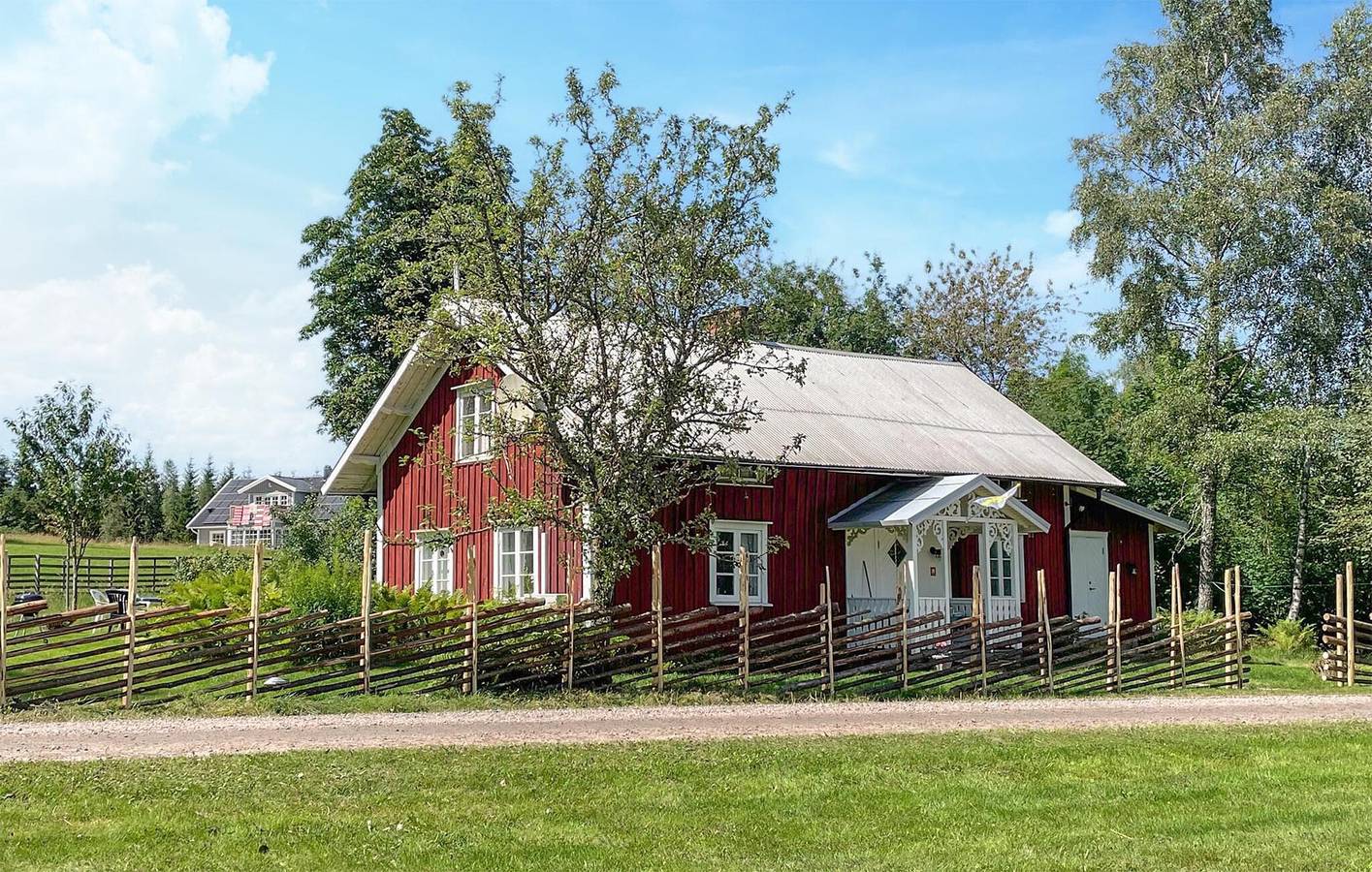 Ferienhaus für 6 Personen mit Garten in Marks Kommun, Västergötland