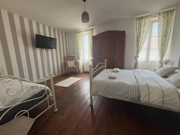 Maison de vacances pour 5 personnes, avec jardin, animaux acceptés