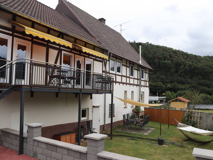 Ferienwohnung für 2 Personen, mit Balkon und Terrasse sowie Garten und Sauna im Waldecker Land - 2