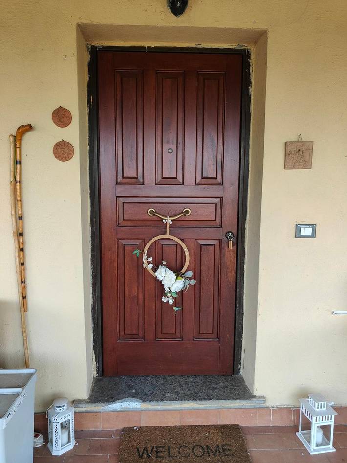 Ganze Wohnung, Apartment 'Il Melarancio Bb' mit Gemeinschaftsgarten, Wlan und Klimaanlage in Monterosi, Braccianosee