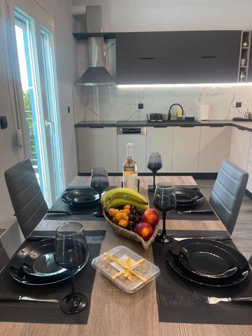 Gîte pour 5 personnes, avec vue et balcon dans Σκάλα Ερεσού