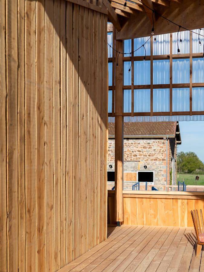 Maison de campagne pour 2 personnes, avec terrasse et vue à Ouches - 2