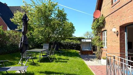 Ferienhaus für 4 Personen, mit Terrasse und Sauna sowie Garten, mit Haustier in Wrixum