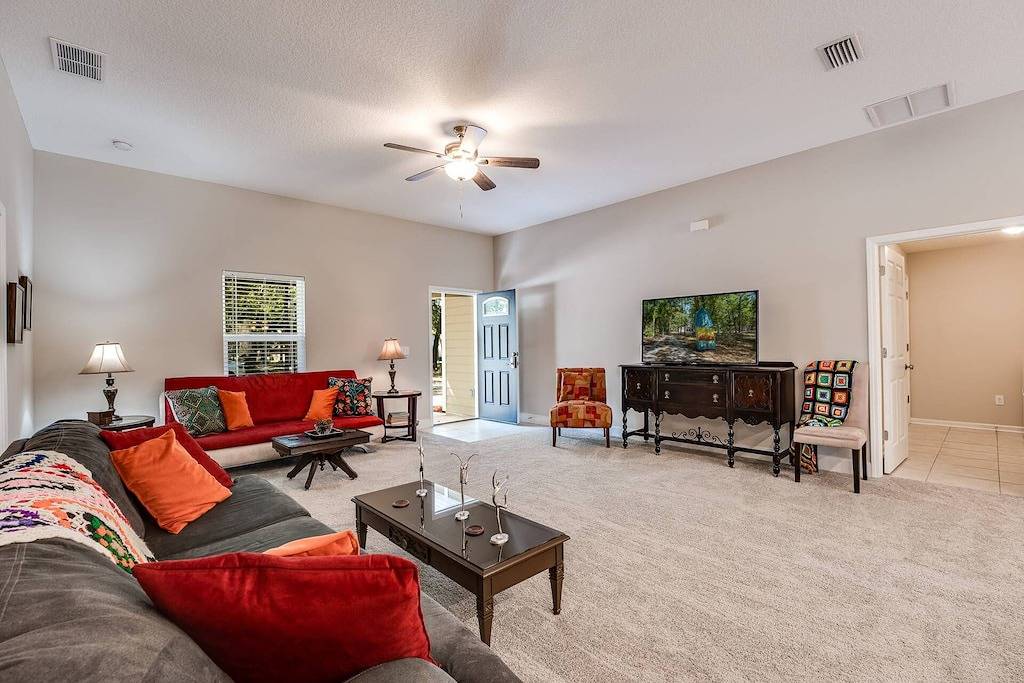 1 Acre |Dogs Ok |Firepit |Level 2 Ev Charger |Book Moody Woods Next Door for More in Clay County (FL)