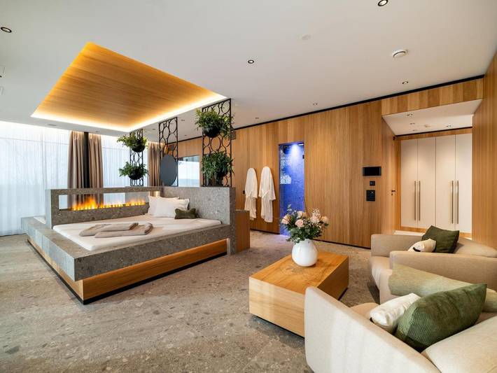 Hotel für 4 Personen, mit Sauna und Terrasse sowie Ausblick, mit Haustier - 1