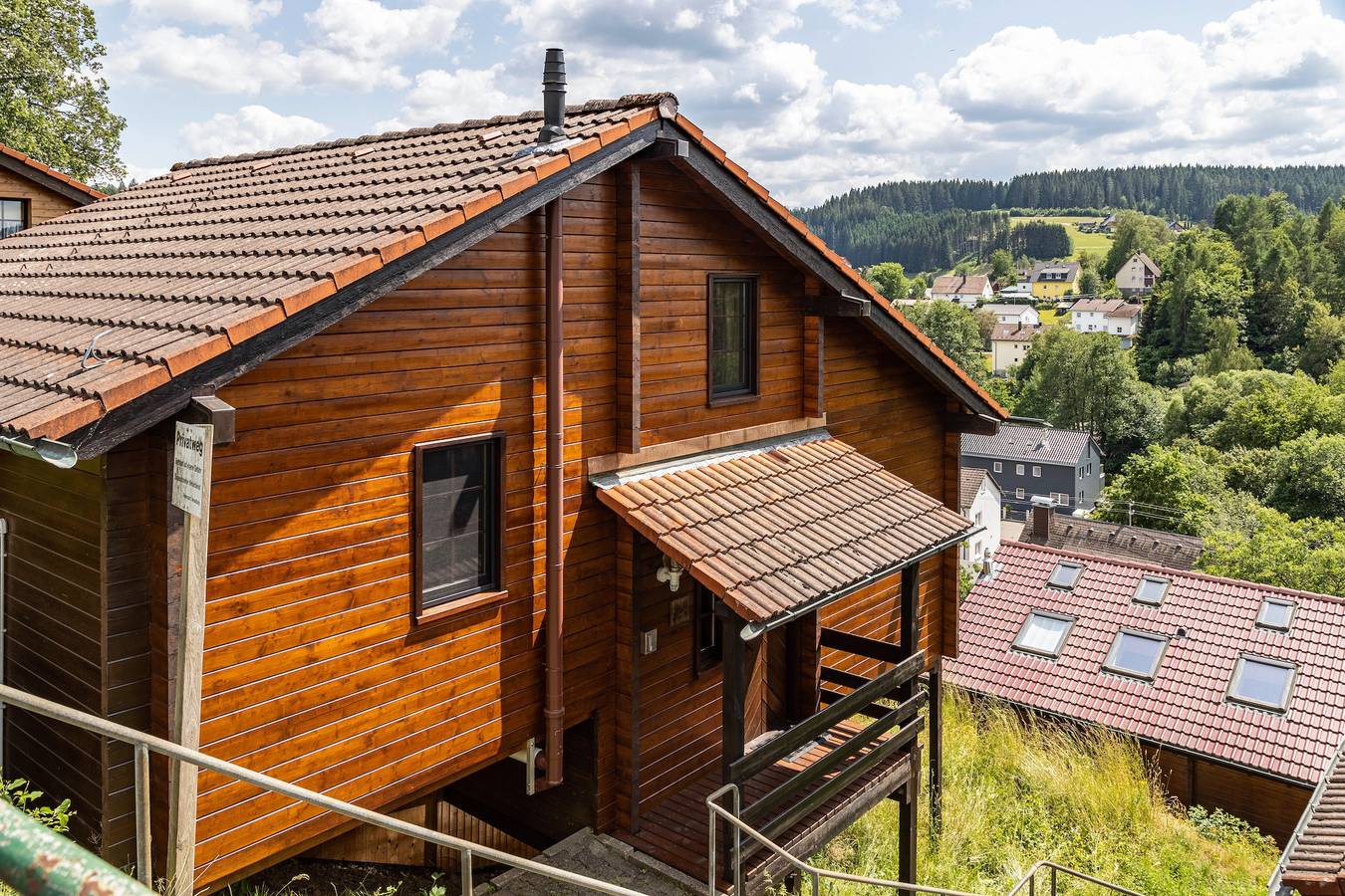Ferienhaus 'Sommerberg' mit Bergblick, Balkon und Wlan in Unterkirnach, Mittlerer Schwarzwald