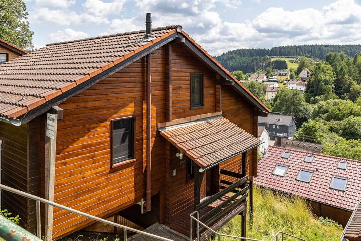 Ferienhaus für 5 Personen, mit Balkon in Unterkirnach