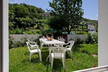 Gîte pour 4 personnes, avec jardin et terrasse, animaux acceptés à Urrugne