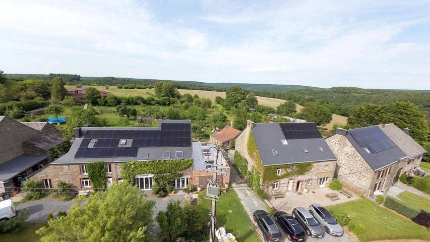 Location de vacances pour 16 personnes, avec Terrasse ainsi que Jardin et Vue à Gedinne - 4
