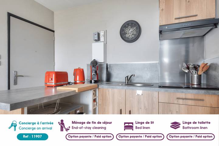 Gîte pour 4 personnes, avec balcon dans Plage des Becs - 4