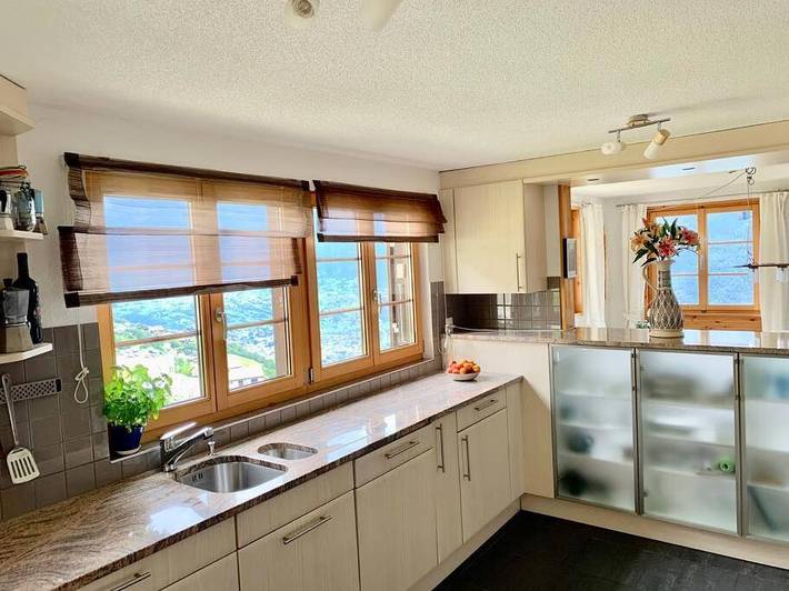 Gîte pour 2 personnes, avec vue ainsi que jardin et terrasse dans Brigue - 3