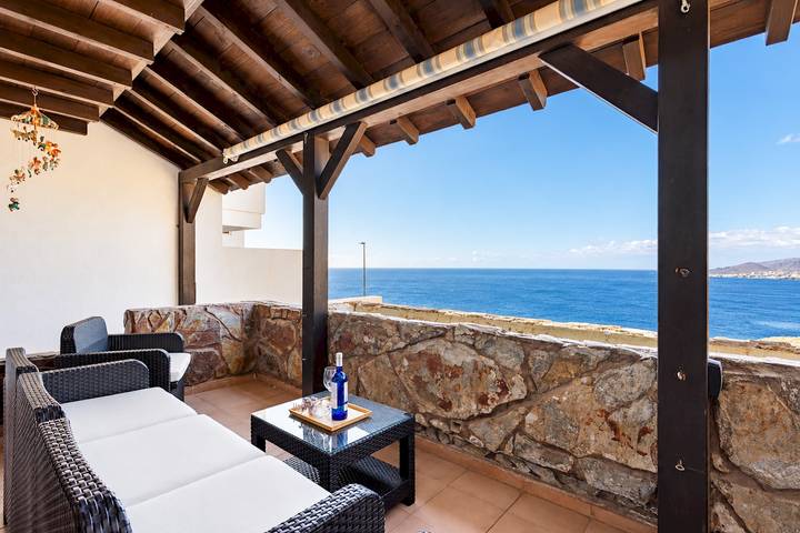 Ferienwohnung für 6 Personen, mit Meerblick und Terrasse in Tabaiba