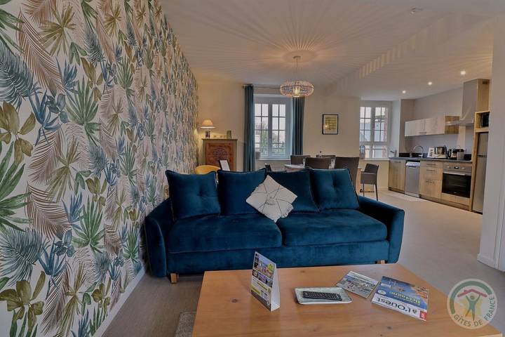 Gîte pour 5 personnes, avec Terrasse et Vue dans Plage du Prieuré - 3