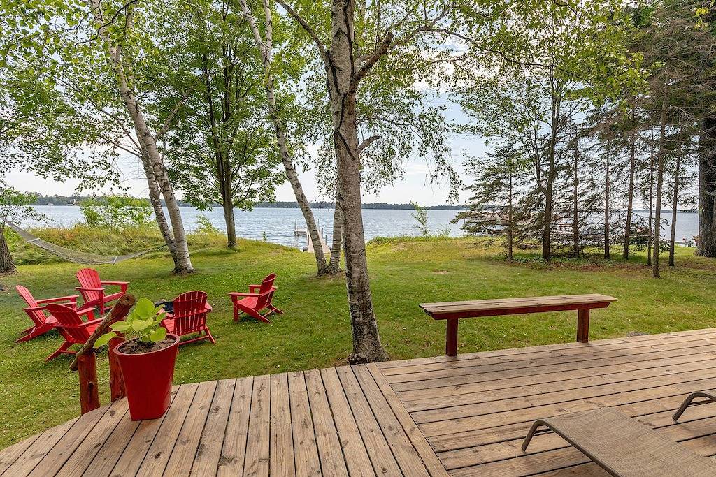 Premier Location on Crosslake - Hot Tub - Pontoon Rental - Waterslide - Games in Crosslake, Crow Wing County