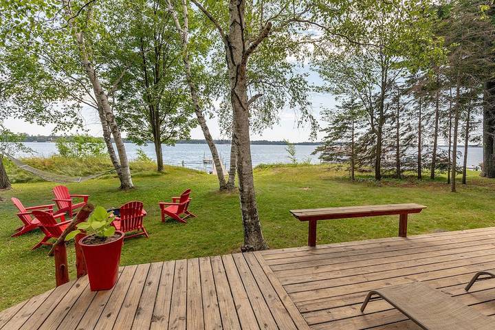 Blockhütte für 14 Personen, mit Garten und Whirlpool - 1