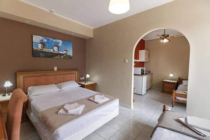 Appart’hôtel pour 2 personnes, avec balcon et vue
