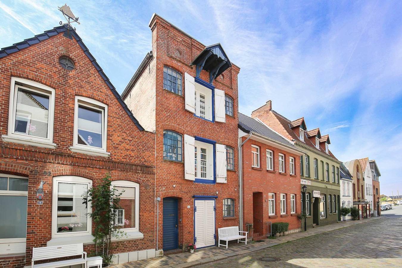 Ganze Ferienwohnung, Altes Kontorhaus Steuerbord in Husum Hafen, Husum
