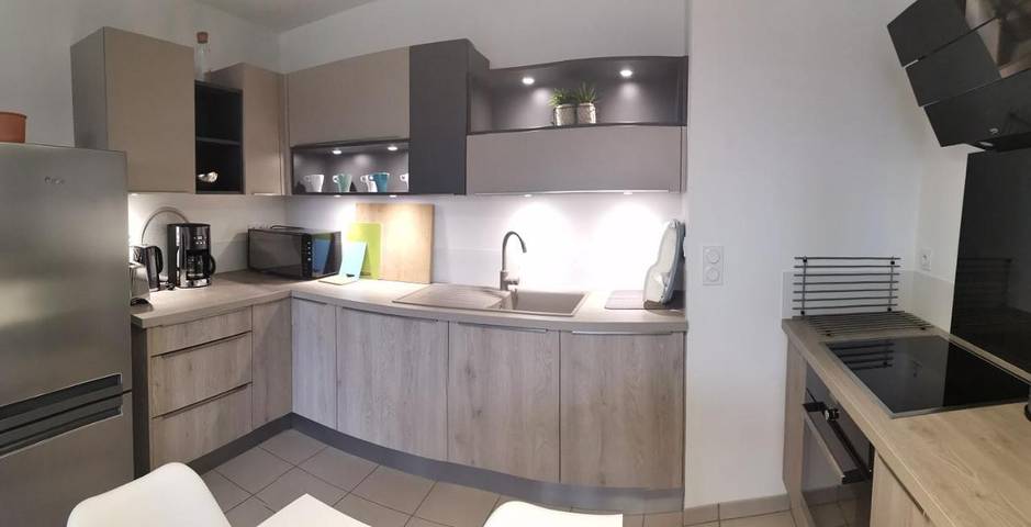 Appartement de vacances pour 4 personnes, avec balcon et vue