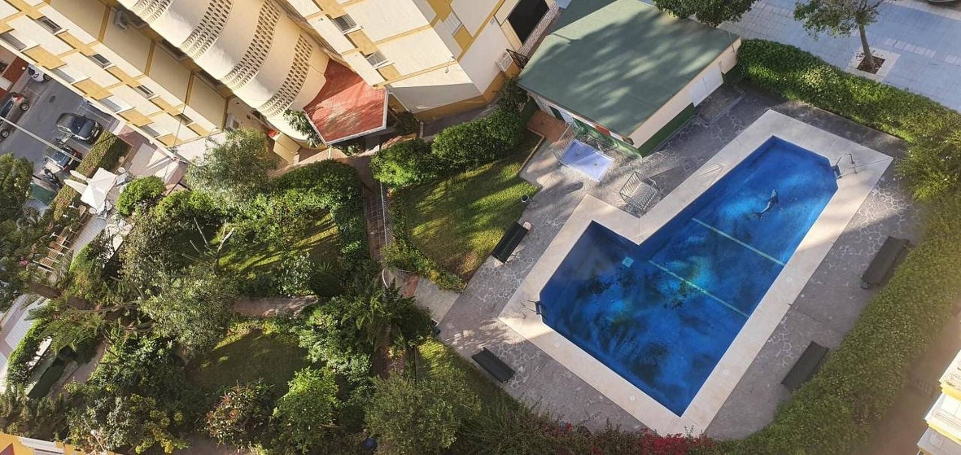 Hel lejlighed, Apartment 'Torre Del Mar' with Shared Pool, Shared Garden and Air Conditioning in Torre del Mar, Vélez-Málaga