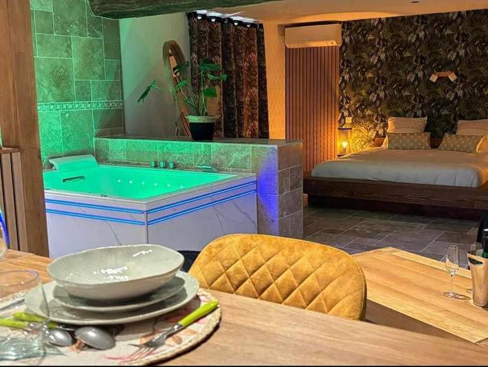 Location de vacances pour 2 personnes, avec jardin et jacuzzi à Étriché - 4