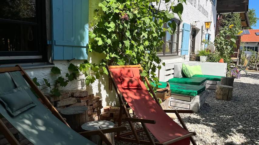 Ferienwohnung für 12 Personen, mit Garten und Sauna in Bernbeuren - 4
