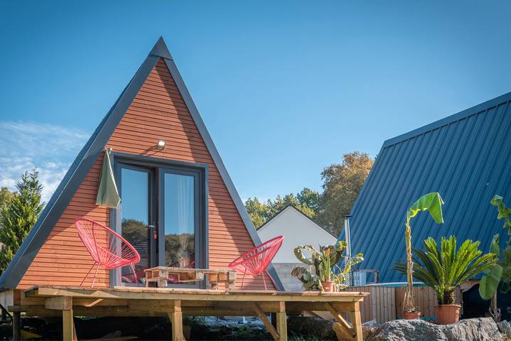 Chalet für 2 Personen, mit Garten und Whirlpool in Frankreich - 3