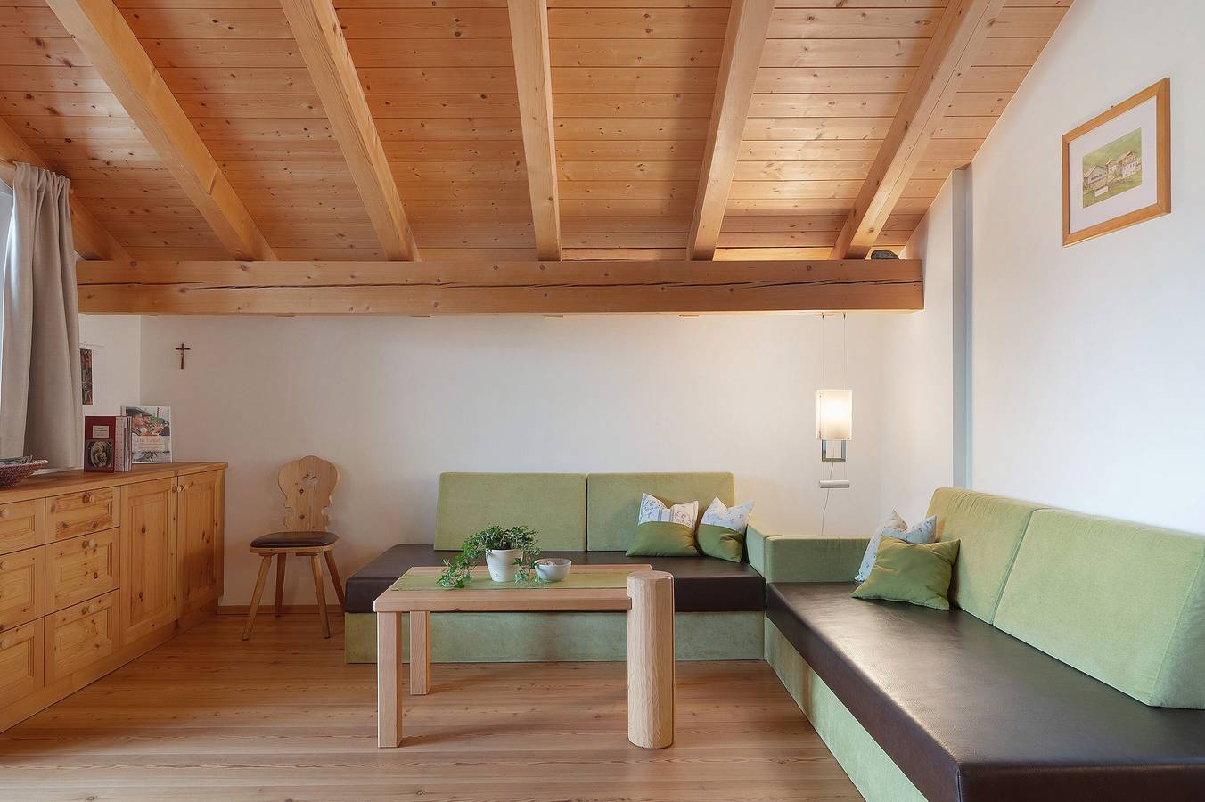 Appartement entier, Appartement de vacances 'Garmesegghof' avec vue sur la montagne, jardin commun et Wi-Fi in Sarentino, Alpes de Sarntal