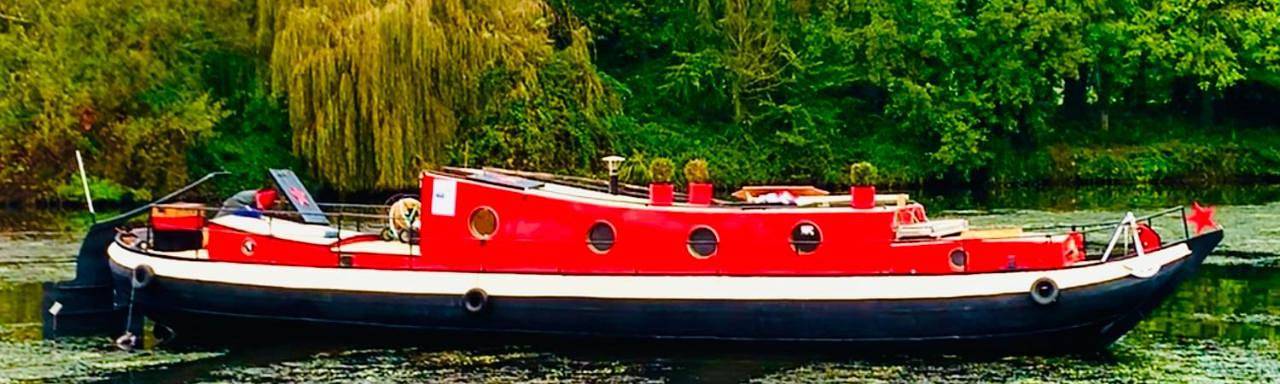 Bateau pour 2 personnes, avec terrasse à Hédé-Bazouges - 3