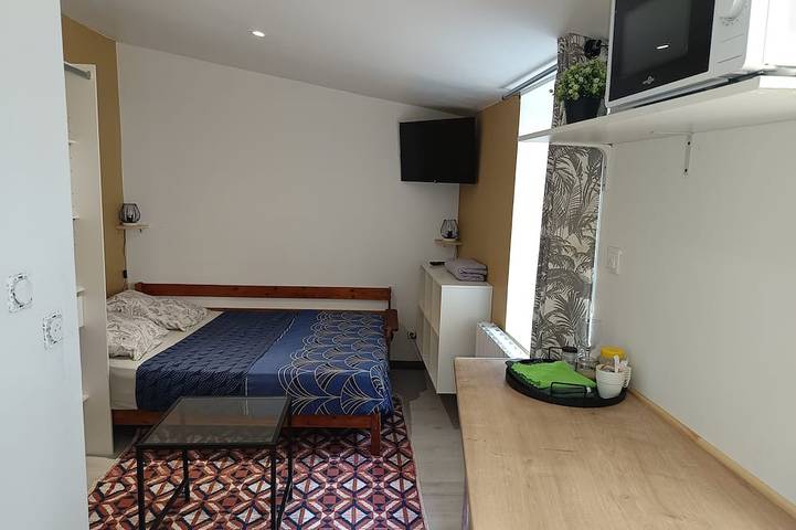 Entire apartment, Fully Furnished Studio: Welcome to Lili's in Saint-Étienne, Pilat Regional Nature Park