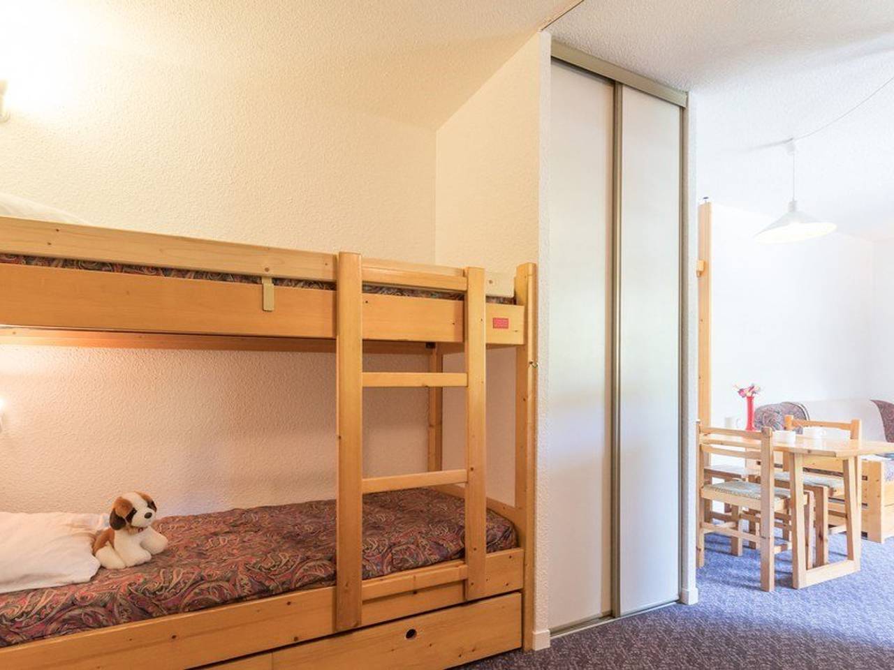Appartement entier, Studio avec balcon et casier à ski, 4 couchages - Serre-Chevalier, Chantemerle in Saint-Chaffrey, Serre Chevalier