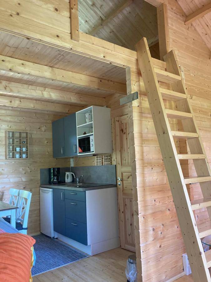 Tiny House am See in Drebkau, Lausitzer Seenland