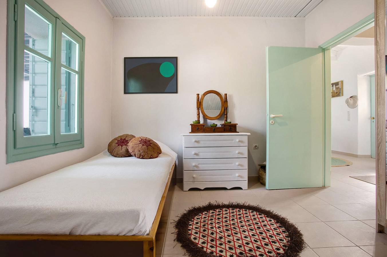 Grieks stenen huis 'Sira Stonehouse 1' met prachtig zeezicht, wifi en airconditioning, foto 13