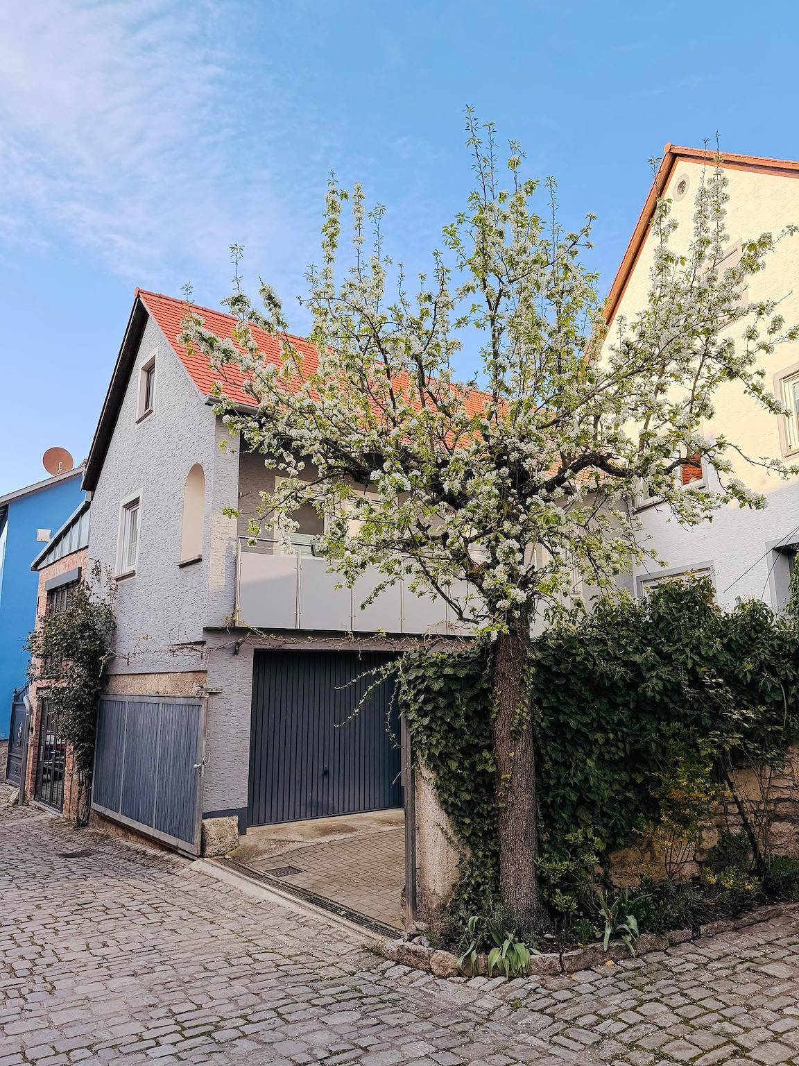 Ganze Wohnung, Apartment Am Berghof - Apartment mit Balkon in Sommerhausen, Fränkisches Weinland