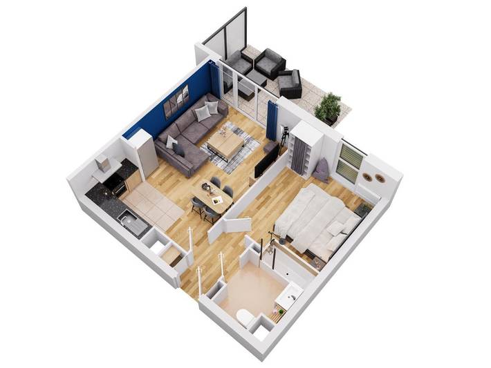 Gîte pour 4 personnes, avec terrasse et vue à Ferrières-en-Brie - 2