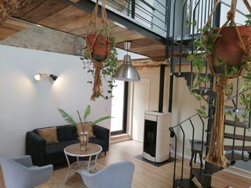 Gîte pour 6 personnes, avec jardin à Nant
