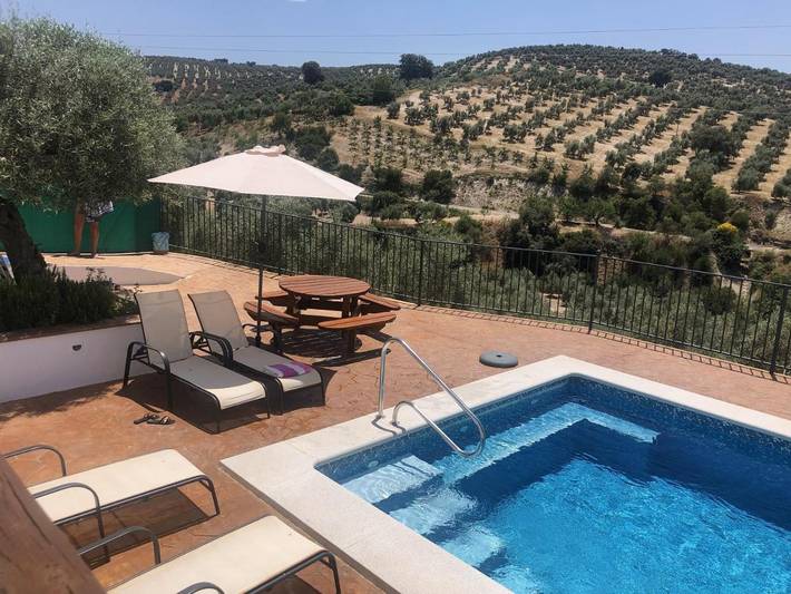 Casa rural para 12 personas, con jardín además de vistas y piscina en Villanueva de Algaidas - 3