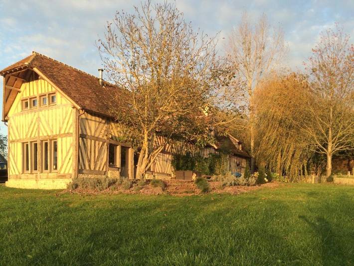 Location de vacances pour 12 personnes, avec vue et jardin, animaux acceptés à Le Renouard