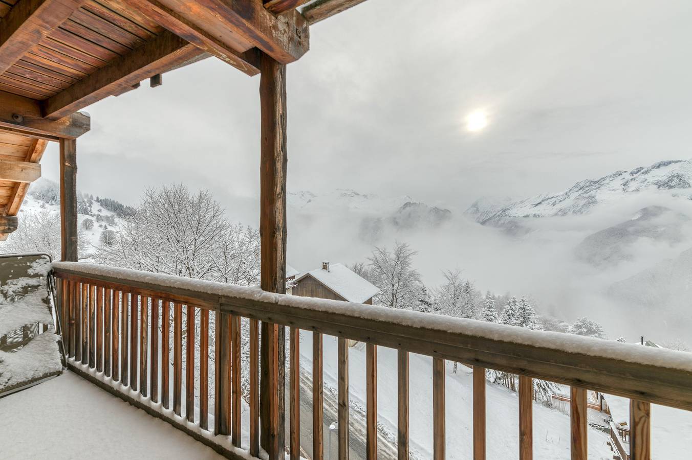 Geheel appartement, Appartement 'Regain 7' met Uitzicht op de Bergen en Balkon in Villard-Reculas, Écrins Nationaal Park