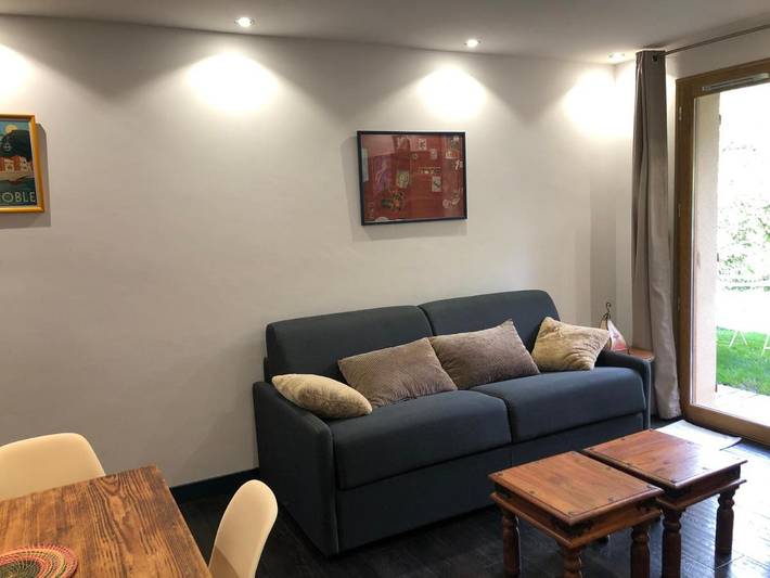 Location de vacances pour 4 personnes, avec jardin ainsi que piscine et vue, animaux acceptés à Sainte-Agnès (Isère) - 4