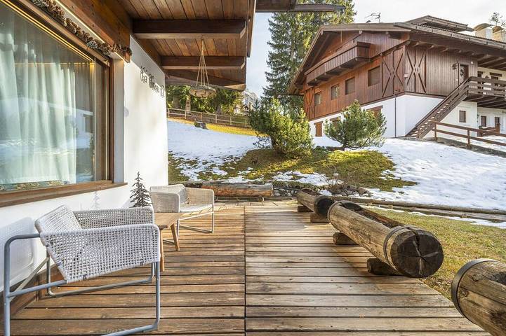 Ferienwohnung für 6 Personen, mit Garten, mit Haustier in Cortina d'Ampezzo