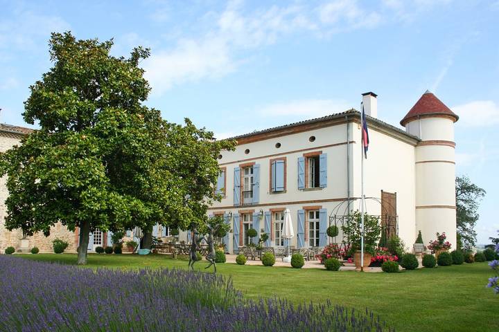Château pour 14 personnes, avec Balcon ainsi que Piscine et Vue dans l' Ariège