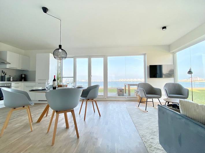 Ferienwohnung für 4 Personen, mit Whirlpool und Terrasse sowie Garten und Sauna in Olpenitz - 2
