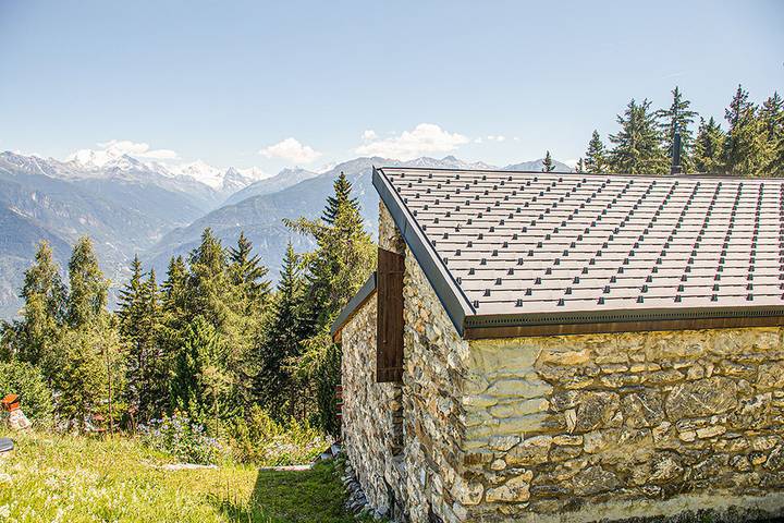 Ferienhaus für 8 Personen, mit Balkon und Garten sowie Ausblick, mit Haustier