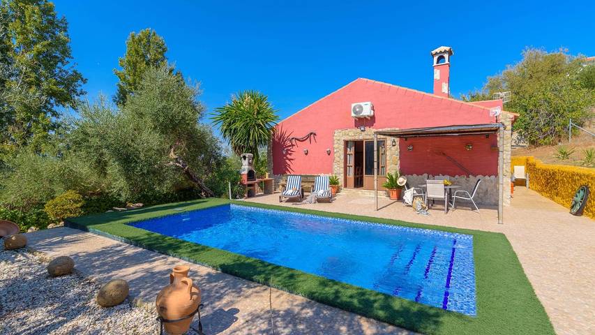 Casa de vacaciones para 4 personas, con Balcón/Terraza y Piscina en El Gastor