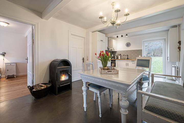 Ferienwohnung für 6 Personen, mit Garten und Sauna sowie Ausblick in Steinbergkirche