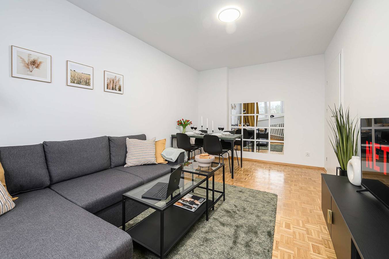 Cały apartament, Lumina bright apartment near Łazienki Królewskie in Mokotów, Warszawa