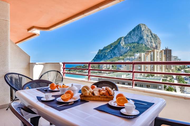 Ferieleilighet for 4 personer, med balkong i Calpe