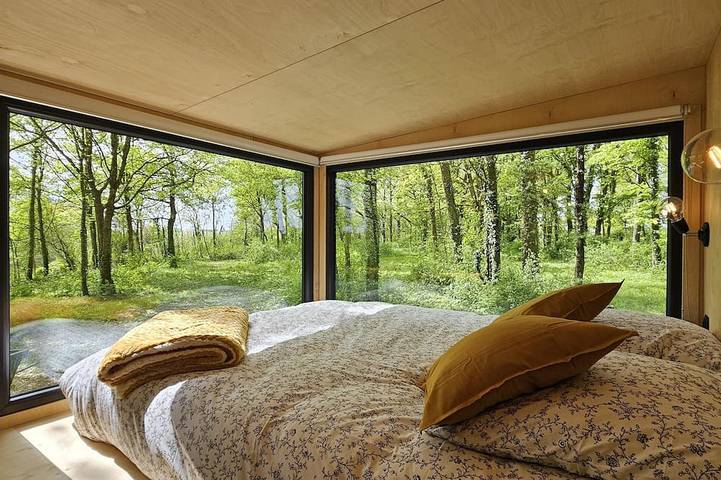 Tiny House La Clairière Au Cœur de la Forêt ! in Sonchamp, Parc naturel régional de la Haute Vallée de Chevreuse