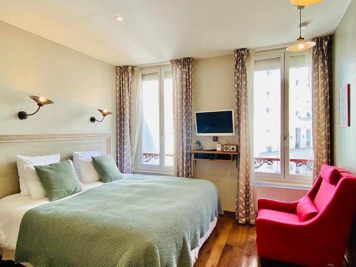Chambre d’hôte pour 2 personnes, avec vue et jardin à Paris - 4